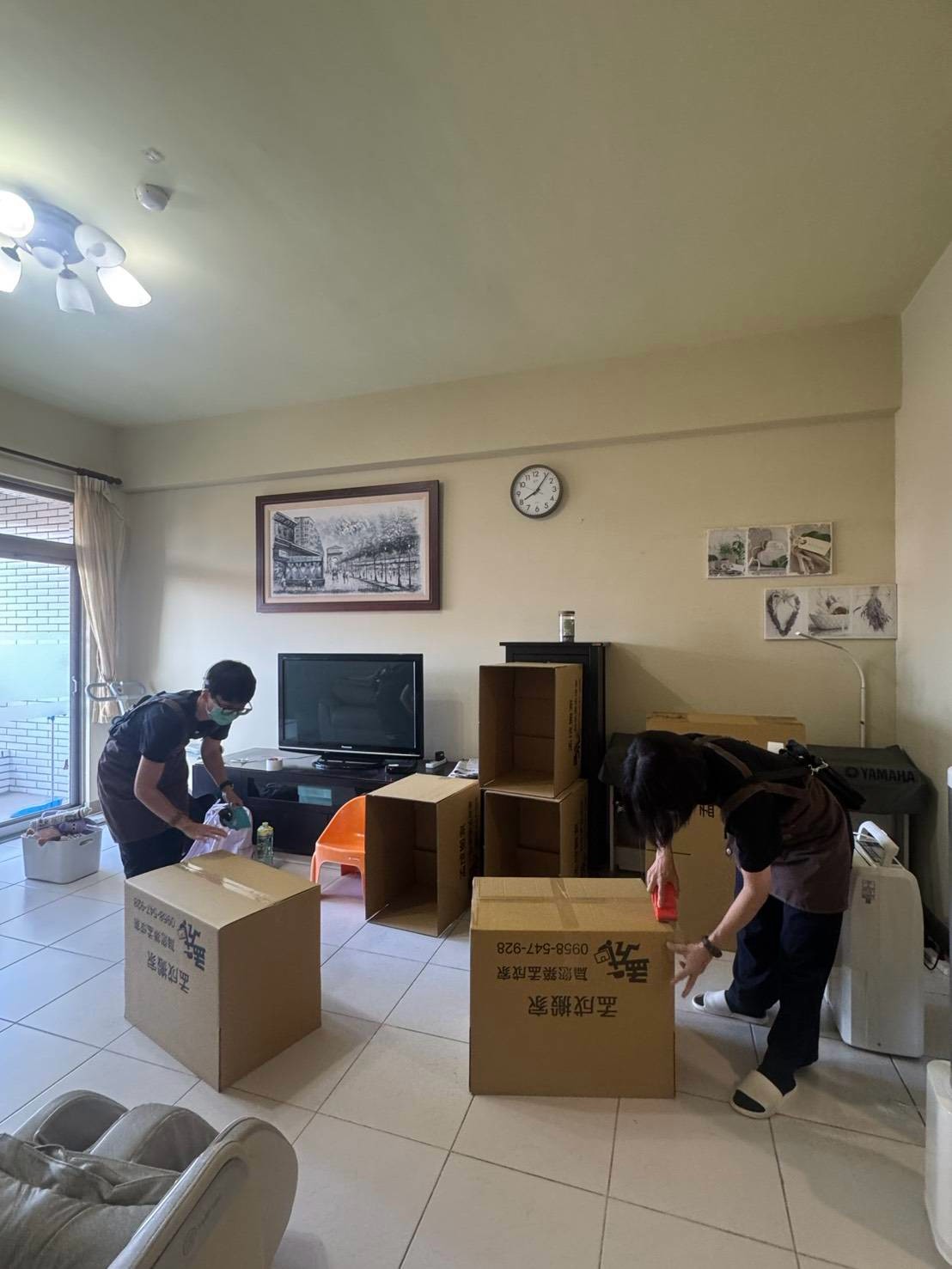 居家物品分類打包