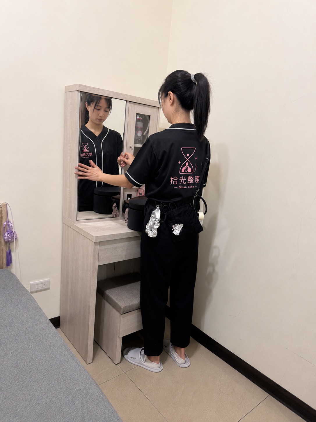 整理師與搬家團隊協同作業